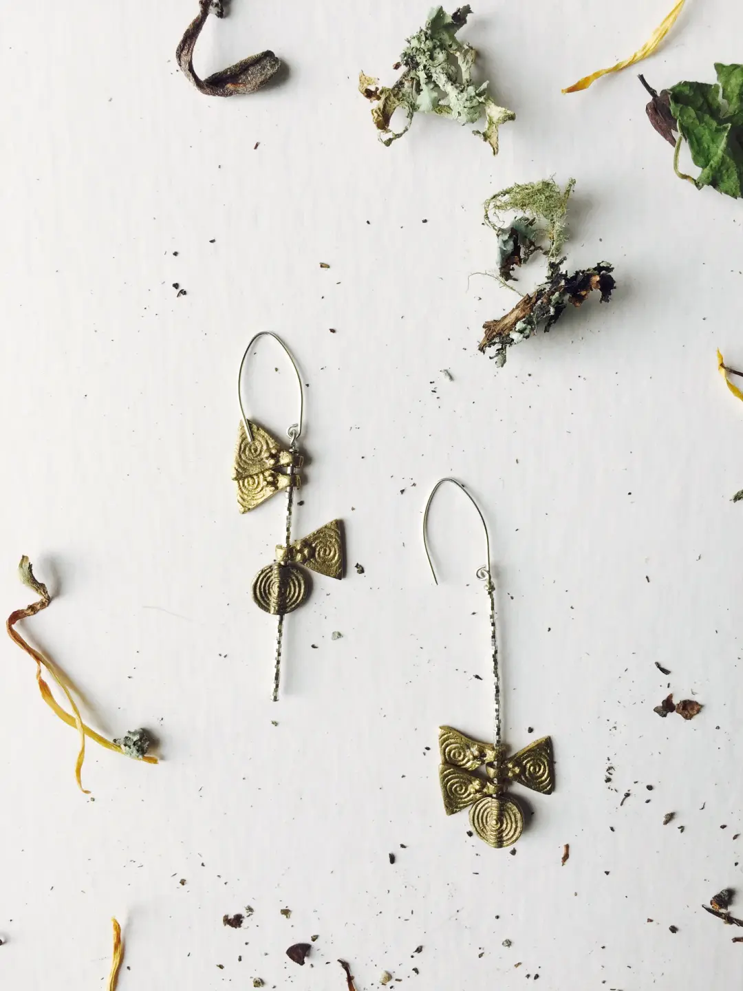 Asymmetrical Kite Earrings