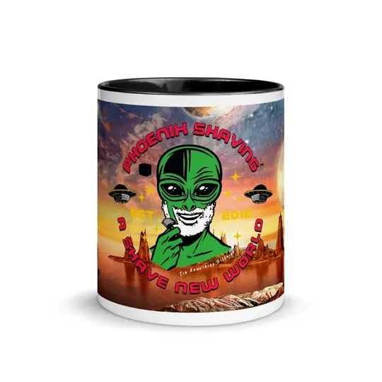 Epic Phoenix Shaving Galaxy Coffee Mug with Color Inside!