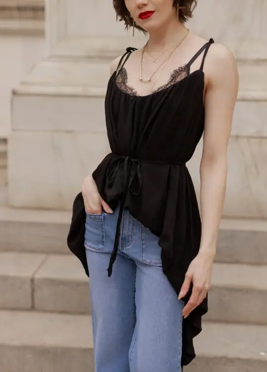 Maple Top in Black