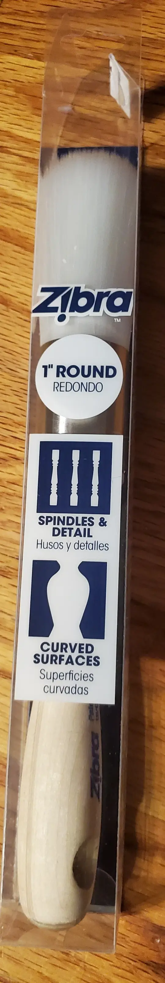 Zibra Stubby Round Brush