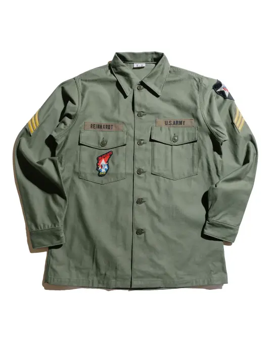 The Real McCoy's MS25002 OG-107 Utility Shirt / Imjin Scouts Olive