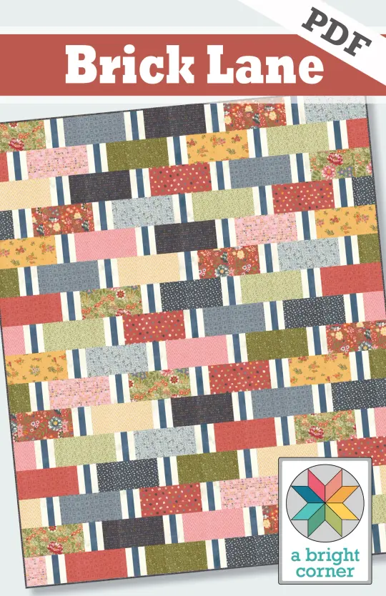 Brick Lane quilt pattern - PDF version