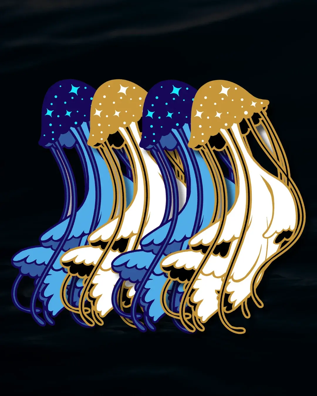 Jellyfish Sticker Pack