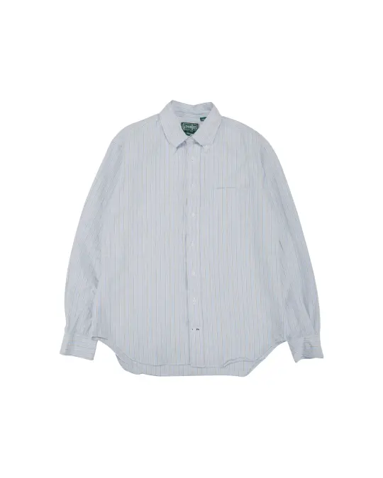 Gitman Vintage Bros. Blue Japanese Striped Oxford