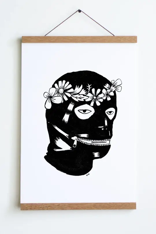 Gimpy Print - 12" x 18"