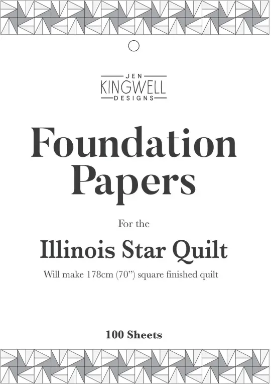 Illinois Star Foundation Paper Pad