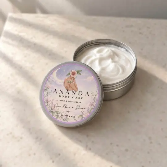 Ananda Body Care: Charity Hand & Body Cream "Once Upon a Dream" *CAPPED PRE-ORDER*