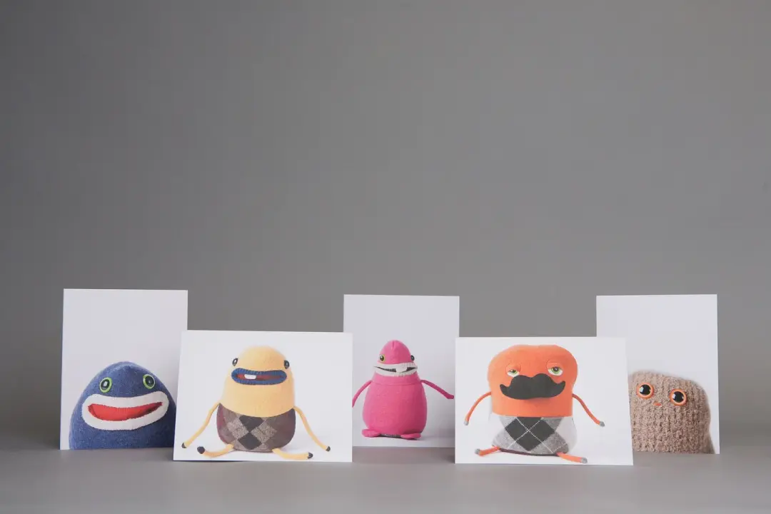 my friend monster™ blank photo cards