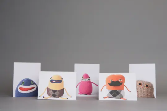 my friend monster™ blank photo cards