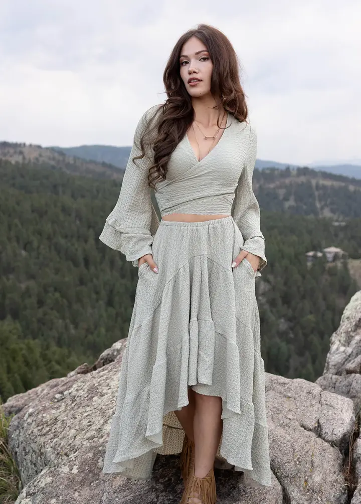 Claribel Set in Light Sage