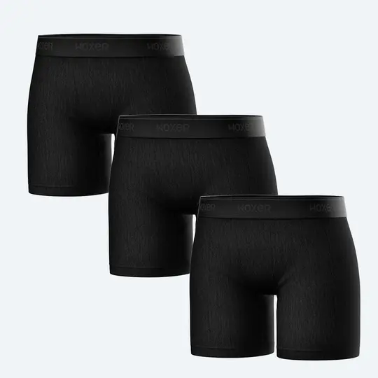 Baller Rib Black 3-Pack