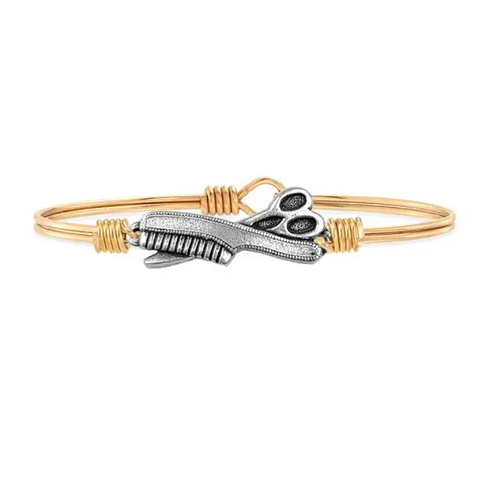 HAIR STYLIST BANGLE BRACELET