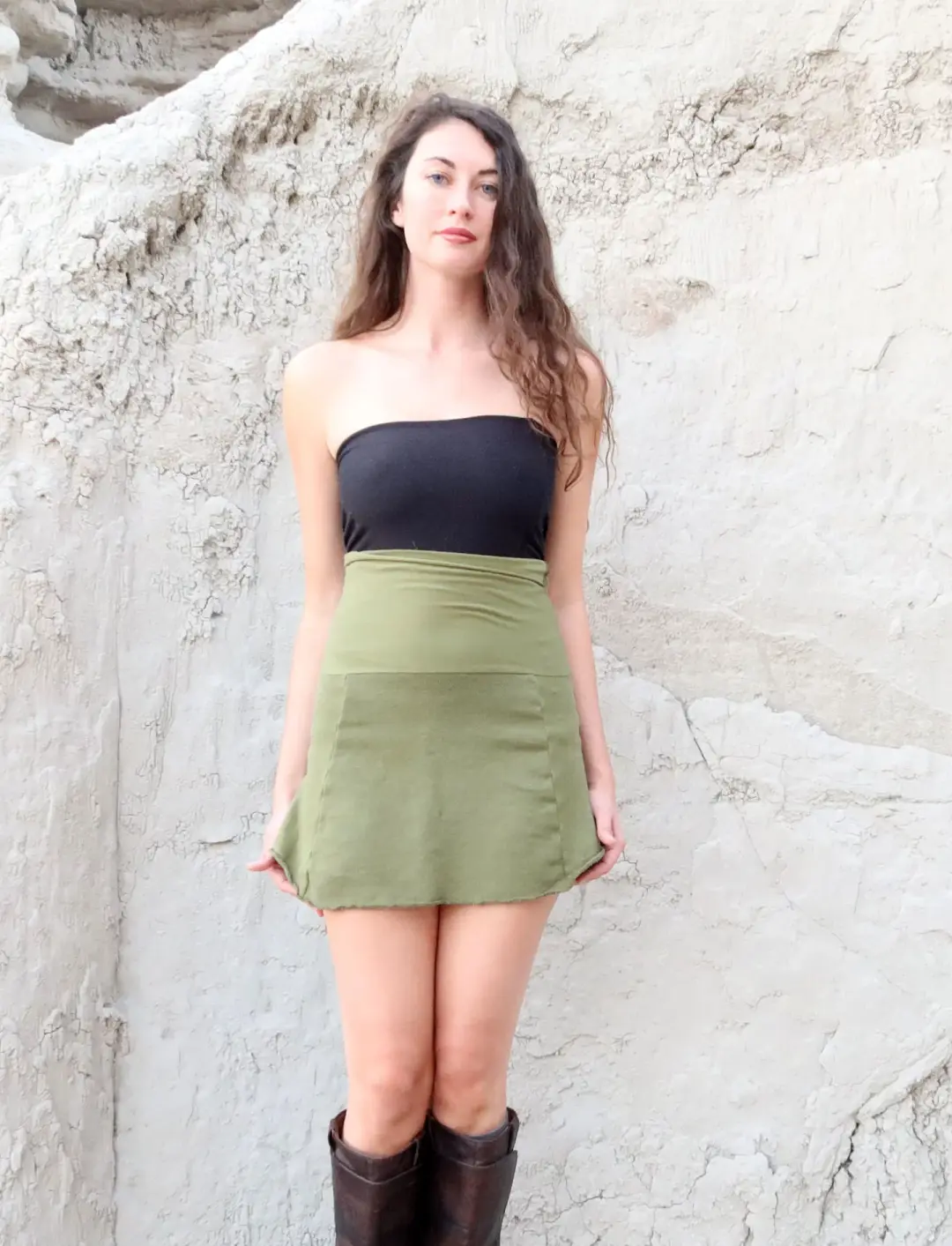 Princess Seam Mini Skirt