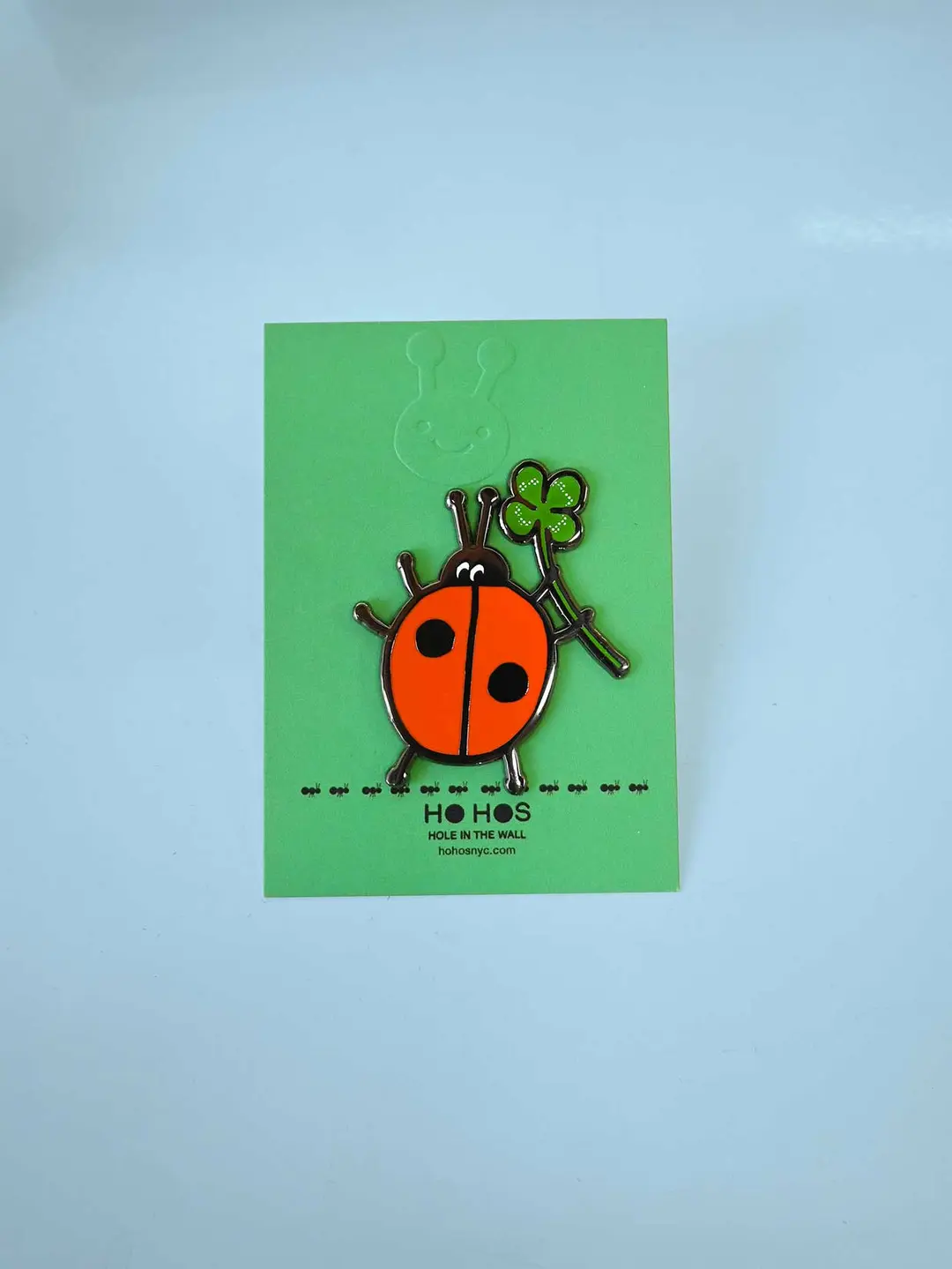 "Lucky Bug" Enamel pin