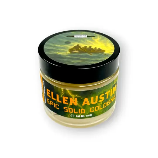 Ellen Austin Solid Cologne | Contains Prickly Pear Oil | A High Strangeness Homage!