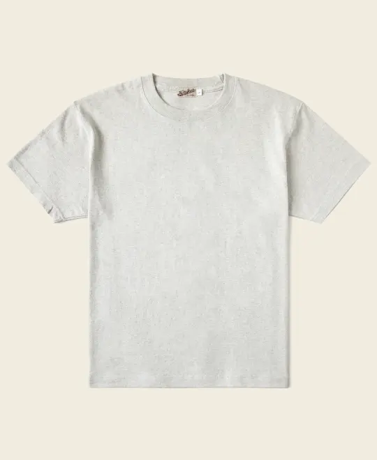 9 oz Cotton Tubular T-Shirt - Oatmeal