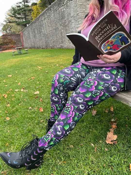 Beetle Floral Semi-Exclusive High-Waisted Pocket Leggings