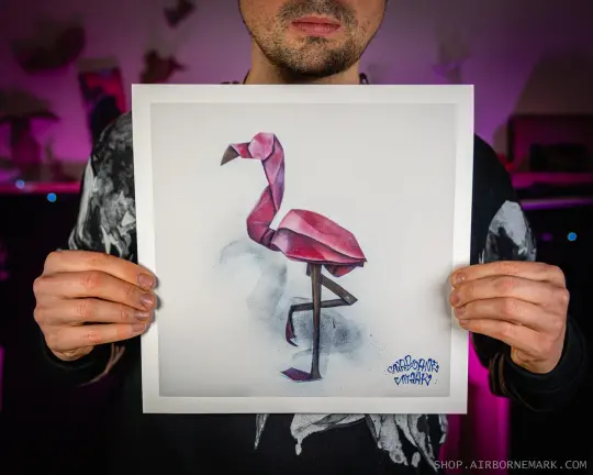 The Flamingo Giclee Print