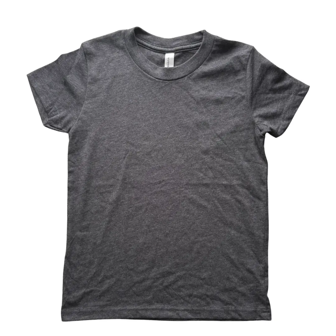 KIDS Small 6/8 Charcoal T Shirt