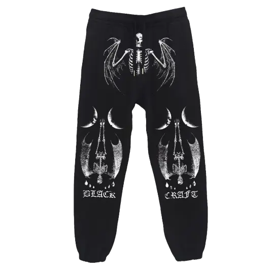Bat Skelly Sweatpants