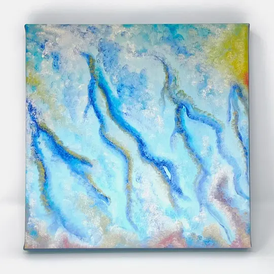 "Surfacing 3" Canvas Print