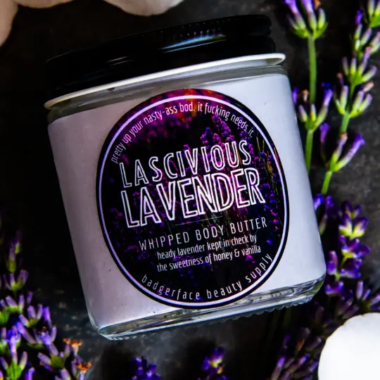 Lascivious Lavender Whipped Body Butter.