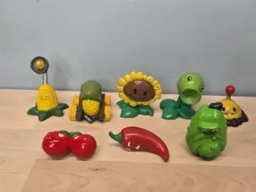 Plants vs. Zombies PVC 2” 3" Toy Figures Character Lot