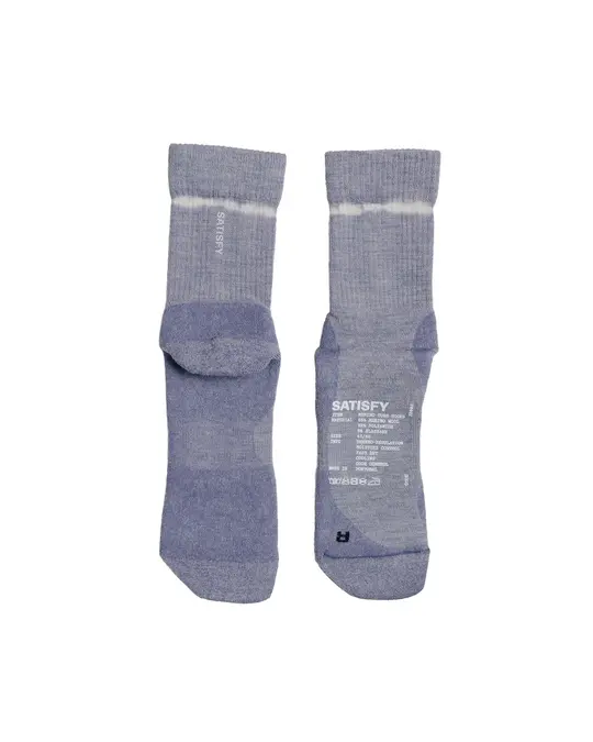 SATISFY Merino Nylon Tube Socks Dusk Tie Dye