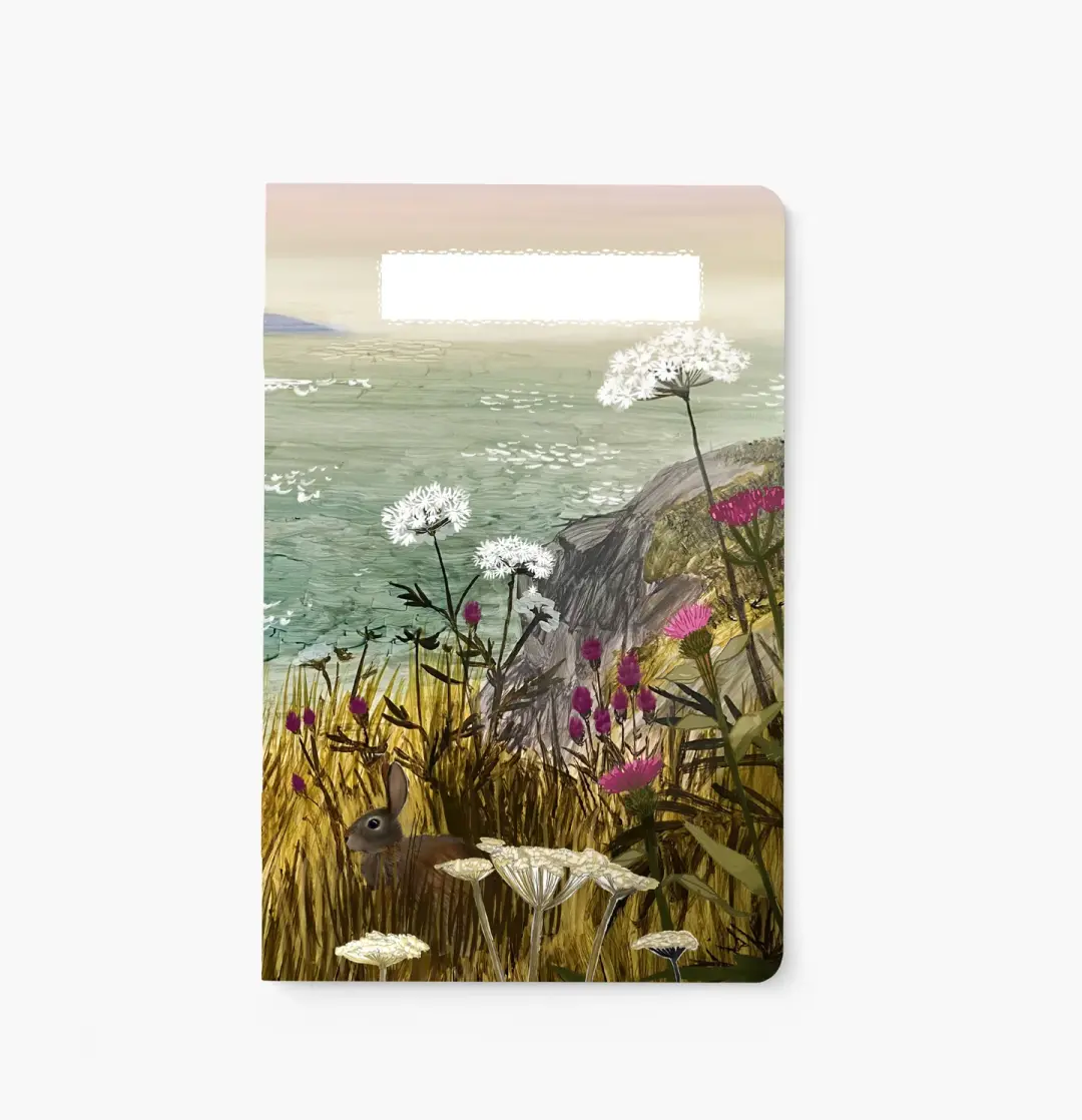 Rabbits by the Sea Notebook