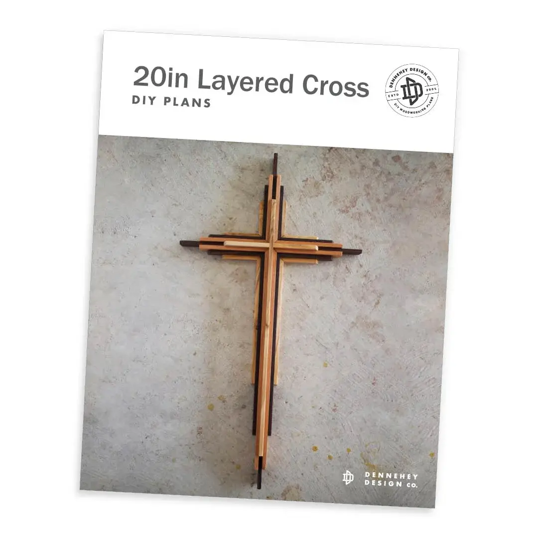 20-inch Wooden Cross Project Plans