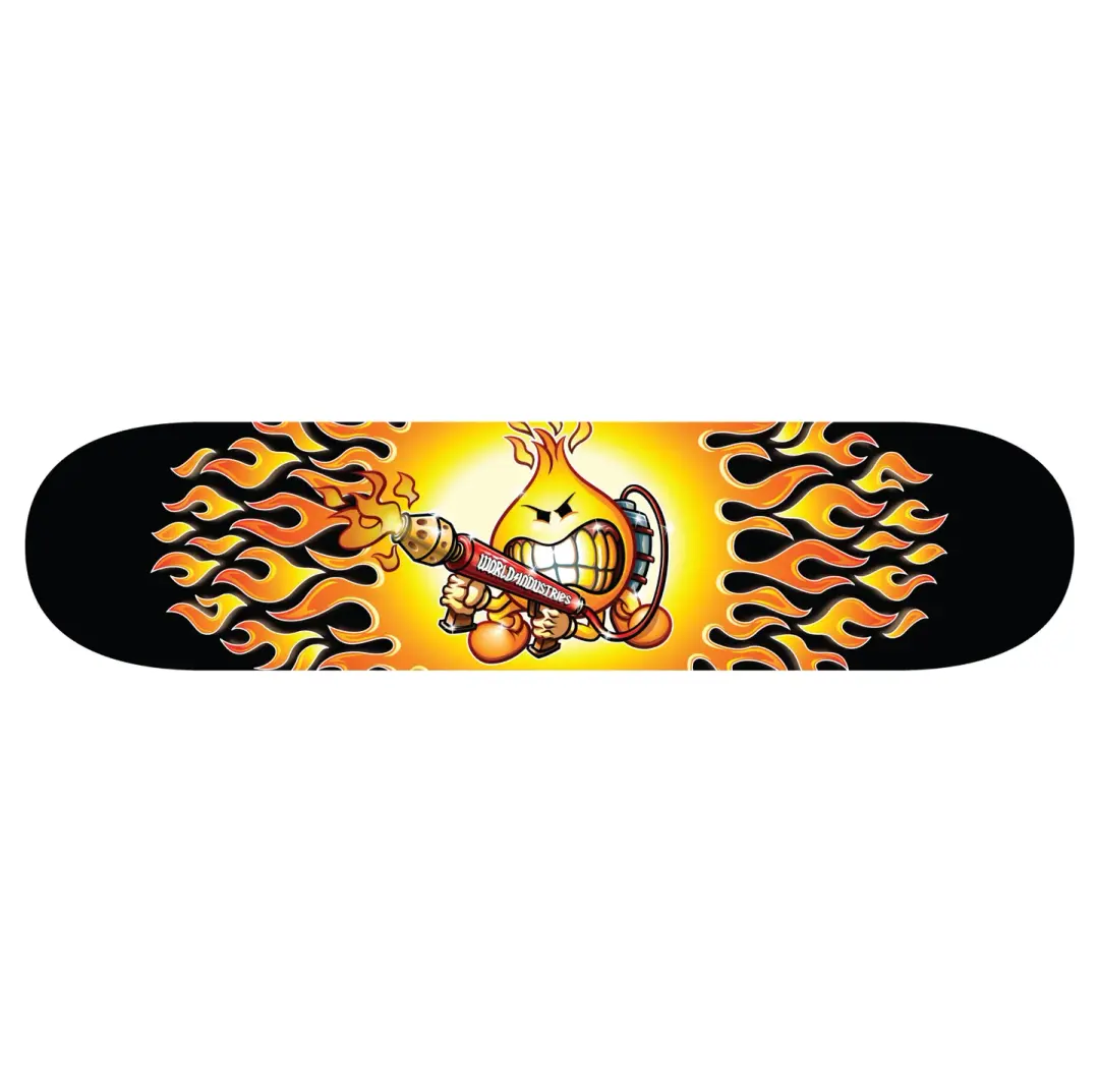 World Industries Flamethrower skateboard