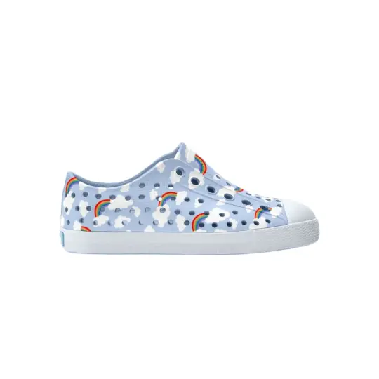 Jefferson Print Child Skyway Blue / Shell White / Cloud Rainbow