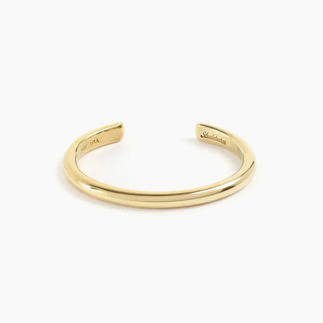 Heavyweight Champion Cuff in Polished Brass