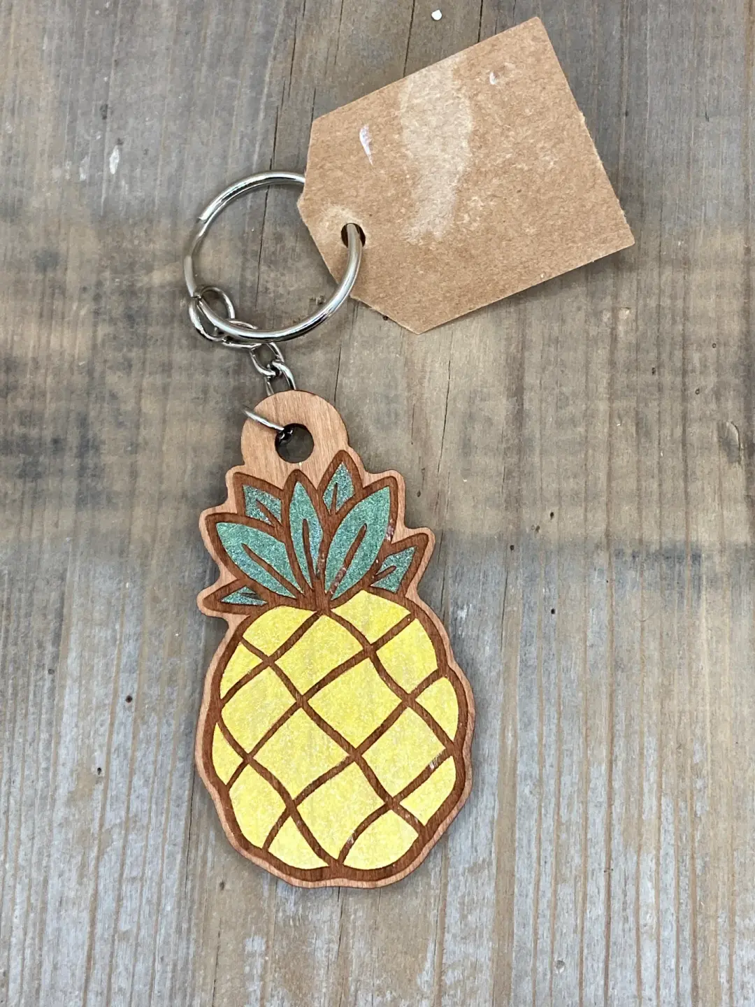 Pineapple Keychain
