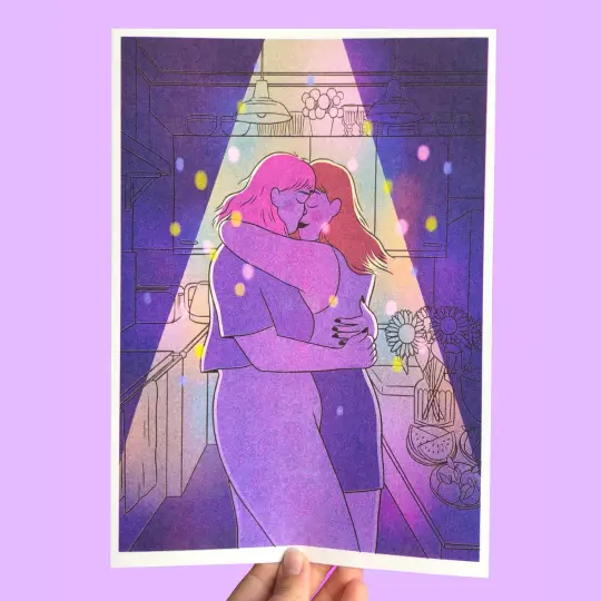 Kiss in the Kitchen - A4