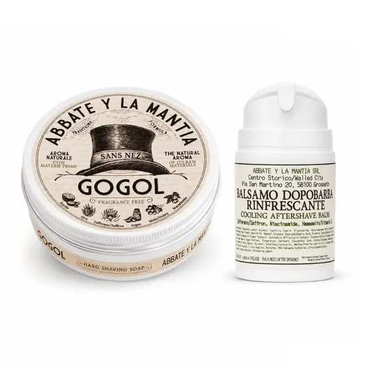 GOGOL SAPONE E BALSAMO DOPOBARBA