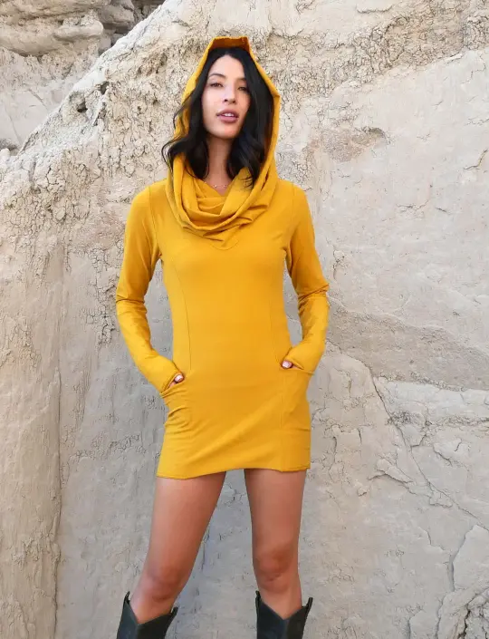 Super Cowl Perfect Pockets PENCIL Shirt