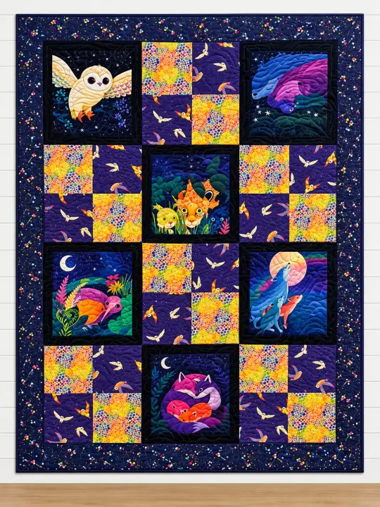 Helpful Heifer Panel Quilt #11