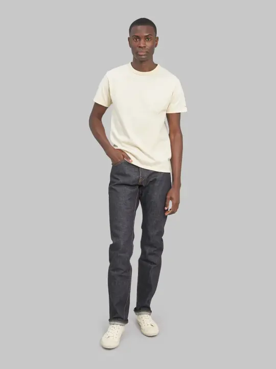 Momotaro Jeans 0605-V 15.7oz Natural Tapered Jeans
