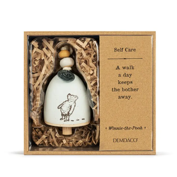 Demdaco Winnie the Pooh Mini Bell - Self Care