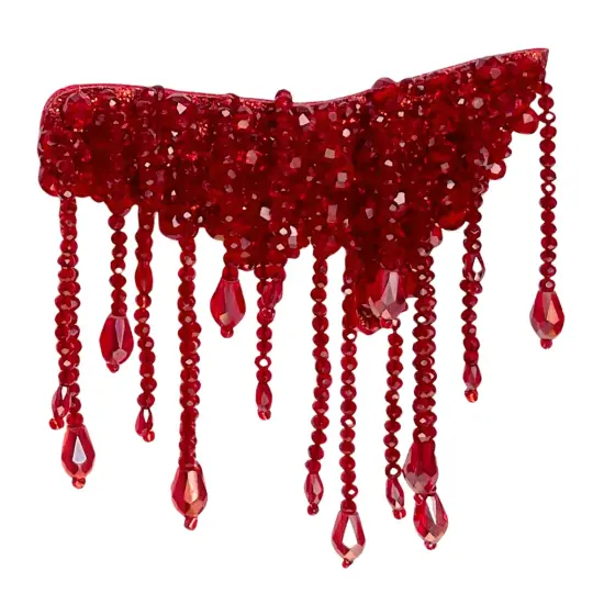 CRIMSON WOUND BROOCH