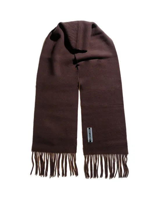 Our Legacy Estate Scarf Espresso Double Wool