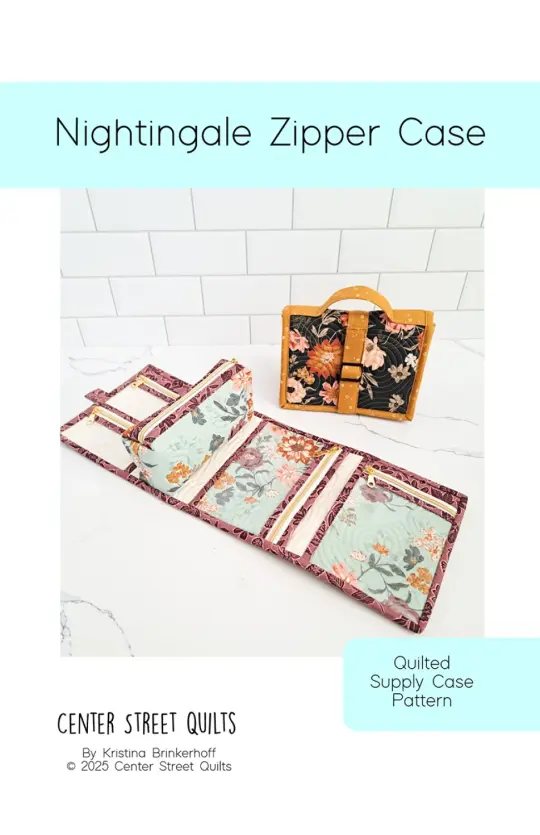 Nightingale Zipper Case
