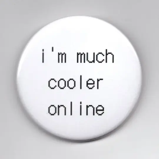 online button pin