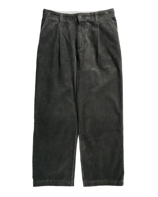Norse Projects Volda Pleated Wide Wale Corduroy Trouser Beluga