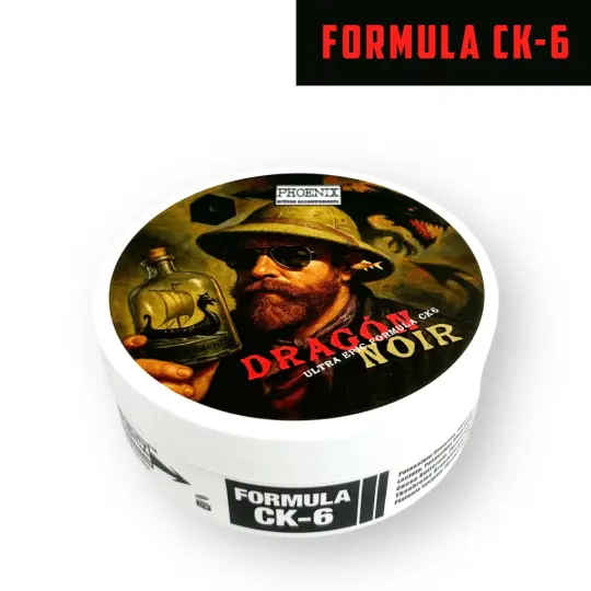 Dragon Noir Artisan Shaving Soap | Ultra Premium CK-6 Formula | An Homage We Never Thought We Would Do