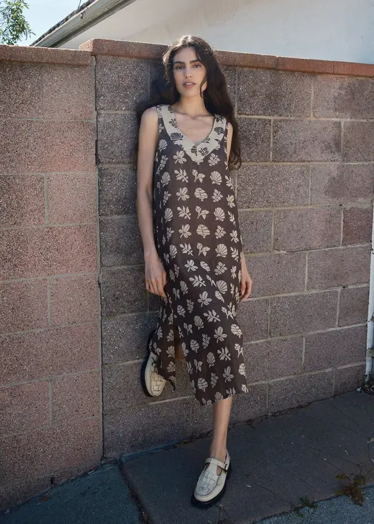 beth dress | spring 26 | botanical