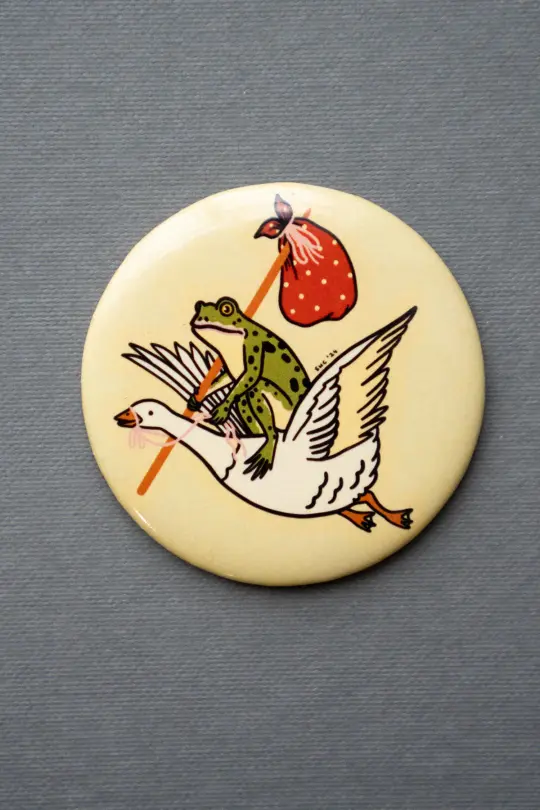 Goose Ride Magnet