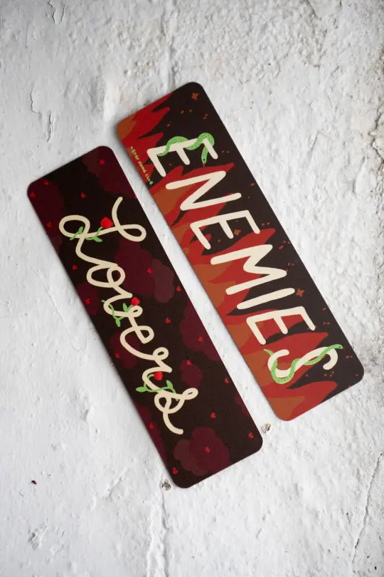 Enemies to Lovers Bookmark