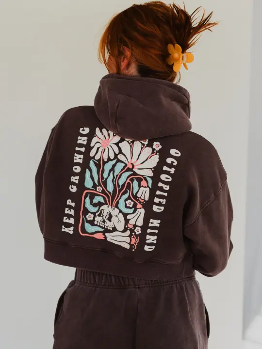 Keep Growing Zip Hoodie